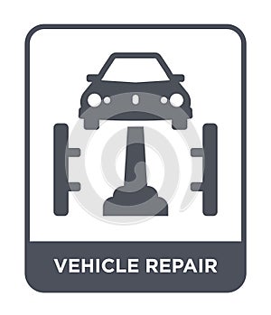 vehicle repair icon in trendy design style. vehicle repair icon isolated on white background. vehicle repair vector icon simple