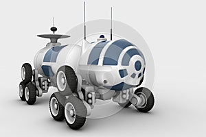 Vehicle - the space rover, a mobile laboratory