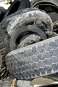 Vehicle tyres recycle ecological factory