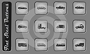 Vehicles Icon Set