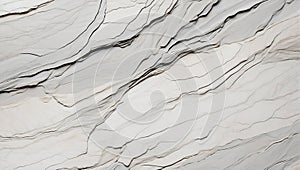 Veined White Marvel: Delicate Slate Delight. AI Generate