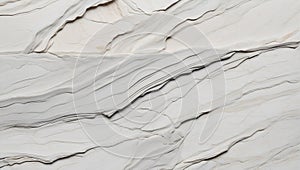 Veined White Marvel: Delicate Slate Delight. AI Generate