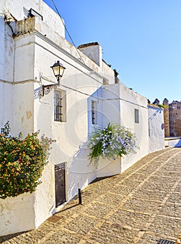 Vejer de la Frontera downtown. Cadiz province, Andalusia, Spain