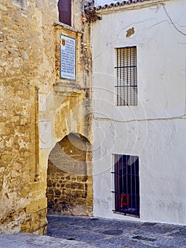 Vejer de la Frontera downtown. Cadiz province, Andalusia, Spain