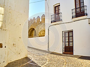 Vejer de la Frontera downtown. Cadiz province, Andalusia, Spain photo