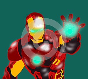 Vektor ironman mark1 illustration