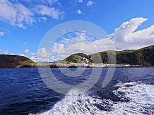 Velas on Sao Jorge Island, Azores photo