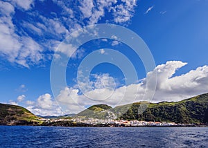 Velas on Sao Jorge Island, Azores photo