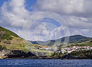 Velas on Sao Jorge Island, Azores photo