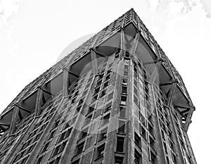 Velasca tower in Milan, brutalist architecture photo
