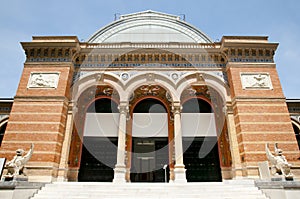 Velazquez Palace in Retiro Park - Madrid - Spain