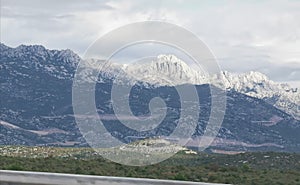 Velebit Mountains Kroatia Dalmatia Clouds Winnetou