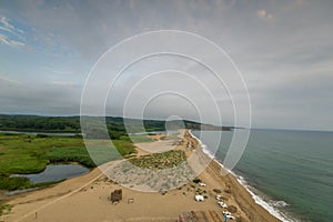 Veleka beach near the Sinemorets village.