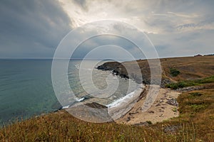 Veleka beach near the Sinemorets village.