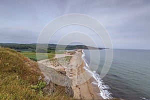 Veleka beach near the Sinemorets village