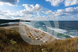 Veleka beach near the Sinemorets village, Black Sea, Bulgaria