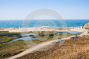 Veleka estuary in Sinemorets Bulgaria, Europe