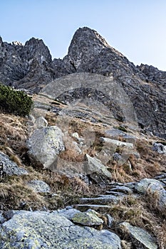 Velicka valley in High Tatras mountains, Slovakia