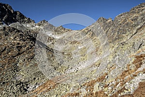 Velicka valley in High Tatras mountains, Slovakia