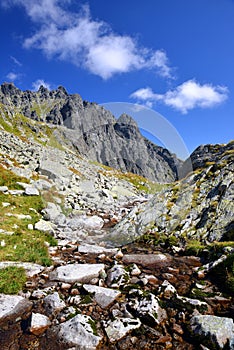 Velicka Valley in Tatra Mountains, Slovakia.