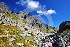 Velicka Valley in the Tatra Mountains, Slovakia.