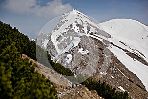 Veliki Stol in Karavanke range, Slovenia