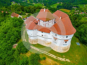 Veliki Tabor castle in Zagorje region of Croatia