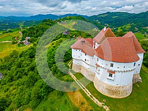 Veliki Tabor castle in Zagorje region of Croatia