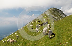 Veliki Vrh mountain in Karawanke mountains