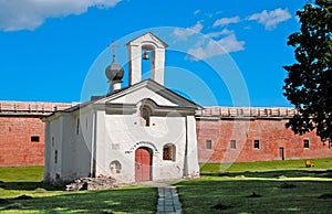 Veliky Novgorod. Russia. Church of Saint Andrey Stratelates