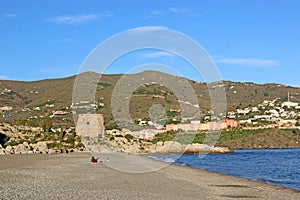 Velilla beach in Andalucia, Spain photo