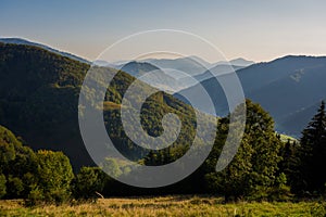 Velka Fatra Borisov mountains landscape