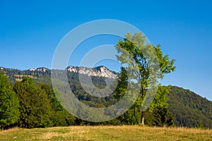 Veľká Fatra Borišovské vrchy krajina