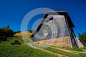 Velka Fatra Borisov mountains shelter