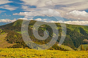 Velky Bok mountain in  Low Tatras