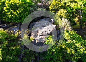 Velky Inovec rocks from drone