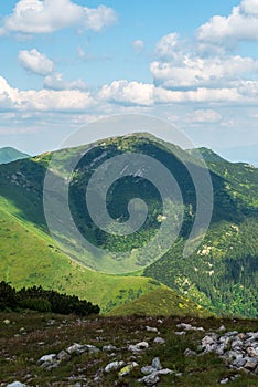 Velky Krivan, Chleb and Stoh from Maly Krivan hill in Mala Fatra mountains in Slovakia photo