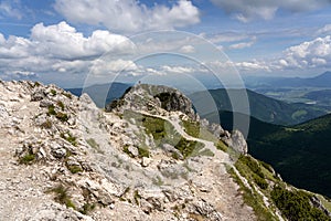 Velky Rozsutec Mala Fatra mountains in Slovakia