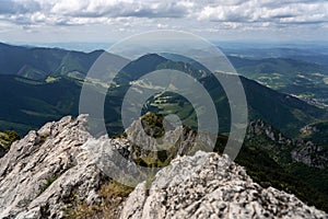 Velký Rozsutec Pohoří Malá Fatra na Slovensku