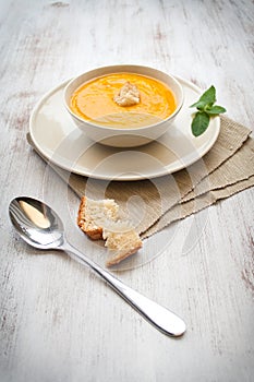 Vellutata di zucca - pumpkin soup