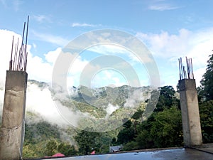 Velly hills clouds