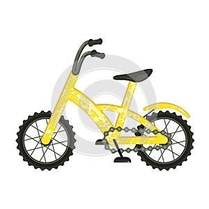 Velo bike on white background photo