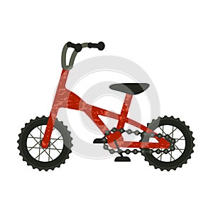 Velo bike on white background photo