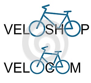 VELO logo bicycle