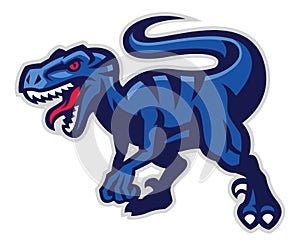 Velociraptor mascot