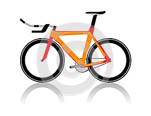 Velodrome bike photo