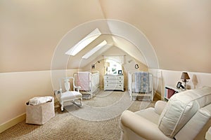 Velux nursery room photo