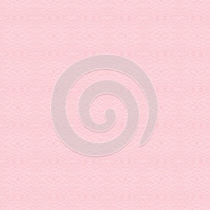 Velvet texture of seamless pink woolen felt. Light pink matte background of suede fabric, close up photo