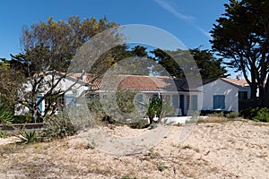 Vendee seaside house on the island of Noirmoutier in France