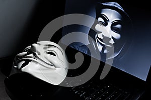 Vendetta mask on computeur